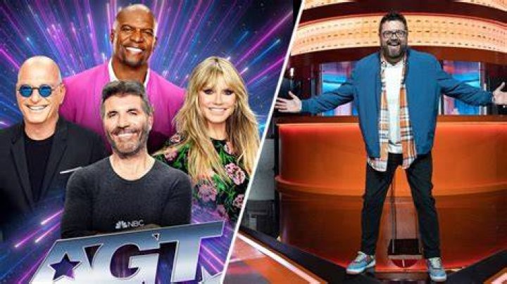 Premieres May 30! Sofía and the German 49-year-old (2-L) resume then their judging duties in the 18th season of the NBC talent competition where they're said to earn $10M and $2.5M per season, respectively